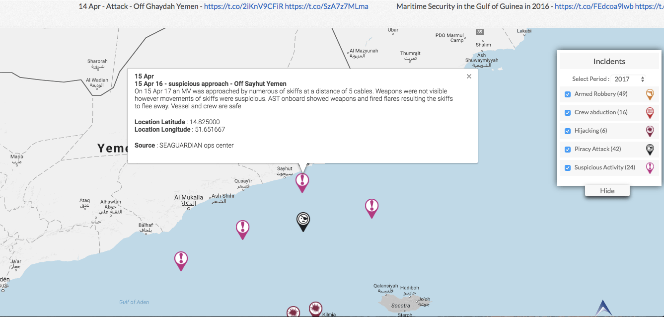 You are currently viewing 15 Apr 17 – suspicious approach  – Off Sayhut Yemen