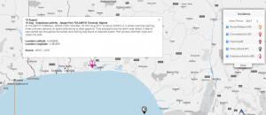 Read more about the article 10 August 17 – Suspicious activity – FOLAWIYO TERMINAL, APAPA PORT, NIGERIA
