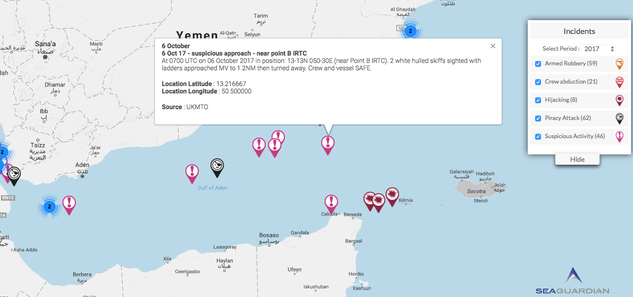 You are currently viewing 6 Oct 17 – suspicious approach – near point B IRTC