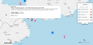 Read more about the article 8 Nov 17 – suspicious approach  – in the vicinity of Mayyun Island, south of BeM