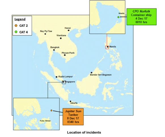 You are currently viewing ReCAAP ISC Weekly Report 5-11 December 2017