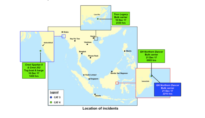 Read more about the article RECAAP  ISC weekly report 19-25 December 2017