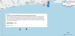 Read more about the article 12 January 2018 – Vessel GONE MISSING from the anchorage at Cotonou, Benin GOG