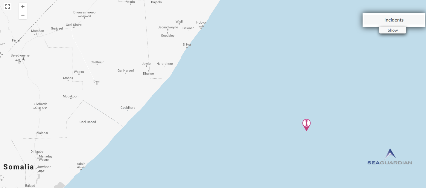 Read more about the article 23 February 2018 – SUSPICIOUS APPROACH Approximately 160 nm from Somalia