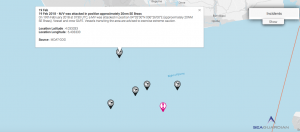 Read more about the article 19 Feb 2018 – M/V was attacked in position approximately 20nm SE Brass