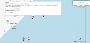 Read more about the article 22 Feb 2018 – M/V under attack 150 nm off Hobyo