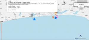 Read more about the article 27 Feb 2018 – M/V was attacked in Cotonou Harbour
