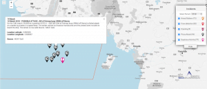 Read more about the article 14 March 2018 – POSSIBLE ATTACK SW of Fairway buoy 29NM off Bonny