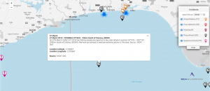 Read more about the article 27 March 2018-POSSIBLE ATTACK, 100nm South of Cotonou, BENIN