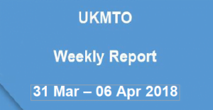 Read more about the article UKMTO Weekly Report 31 Mar – 06 Apr 2018