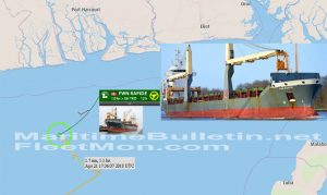 Read more about the article Dutch freighter FWN RAPIDE kidnapped crew released