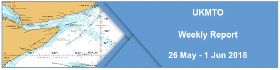 You are currently viewing UKMTO Weekly Report 26 May – 1 Jun 2018