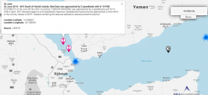Read more about the article 26 June 2018 – M/V South of Hanish Islands (Red Sea) was approached by 2 speedboats with 8-10 POB