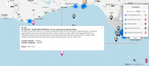Read more about the article 22 July 2018 – SUSPICIOUS APPROACH , 274 nm south east of Takoradi Ghana