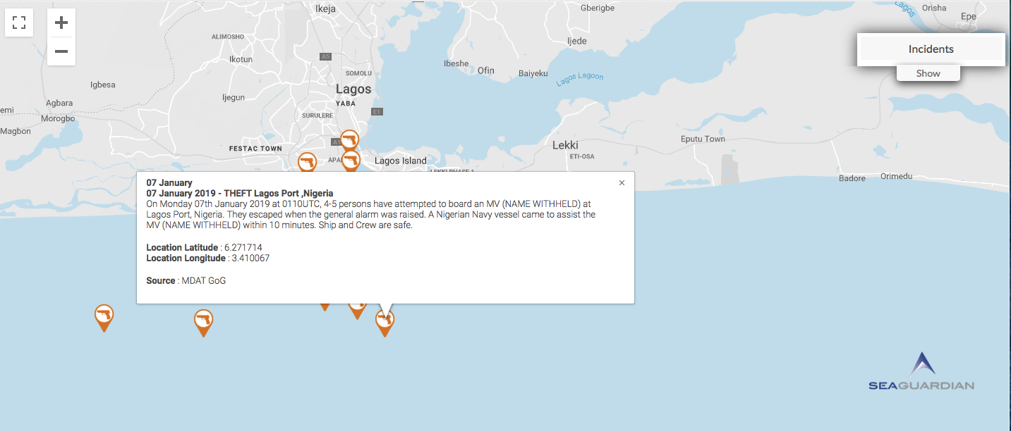 You are currently viewing 07 January 2019 – THEFT Lagos Port , Nigeria