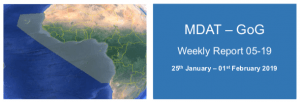 Read more about the article MDAT GoG Weekly Report 25 January – 01 February 2019