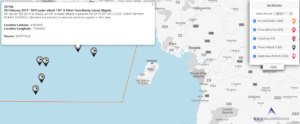 Read more about the article 28 February 2019 – M/V under attack 135° & 50nm from Bonny Island, Nigeria