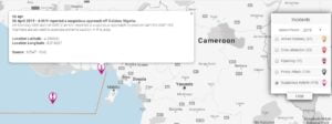 Read more about the article 08 April 2019 – A M/V reported a suspicious approach off Calabar, Nigeria.