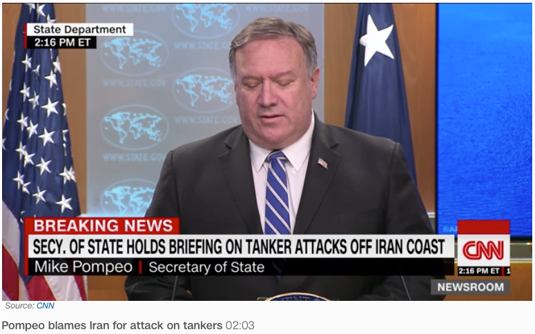 You are currently viewing US seizes on tanker attacks to up the stakes with Iran