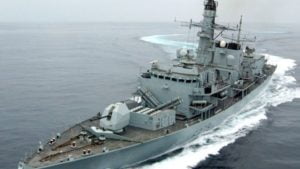 Read more about the article Iranian boats ‘tried to intercept British tanker’