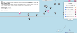 Read more about the article 19 Dec 2019 – A suspicious mother vessel towing a speed boat was reported at 0930 UTC in position 150 nm SW from Brass Nigeria