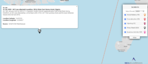 Read more about the article 16 Jan 2020 – M/V was attacked in position, SW & 50nm from Bonny Island, Nigeria