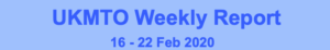 Read more about the article UKMTO Weekly Report 16 – 22 Feb 2020