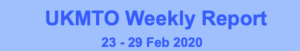 Read more about the article UKMTO Weekly Report 23 – 29 Feb 2020