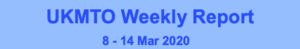 Read more about the article UKMTO Weekly Report 8 – 14 Mar 2020