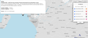 Read more about the article 20 March 2020 – A M/V has been attacked at Douala Anchorage by 8 armed people in a boat