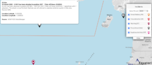 Read more about the article 25 March 2020 – A M/V has been attacked in position 209° – 79nm off Brass, NIGERIA