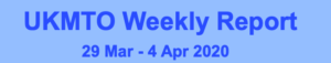 Read more about the article UKMTO Weekly Report 29 Mar – 4 Apr 2020