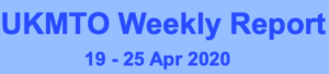 Read more about the article UKMTO Weekly Report 19 – 25 Apr 2020