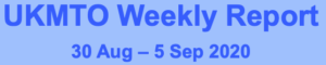 Read more about the article UKMTO Weekly Report 30 Aug – 5 Sep 2020