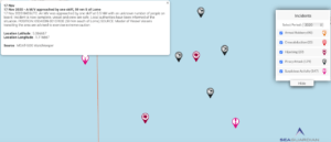 Read more about the article 17 Nov 2020 – A M/V approached by one skiff, 59 nm S of Lome