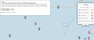 Read more about the article 15 Dec 2020 – A M/T was boarded in position, 160NM SW from Brass, Nigeria