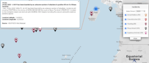 Read more about the article 19 Dec 2020 – A M/V has been boarded by an unknown number of attackers in position 85 nm S of Brass Terminal
