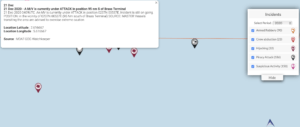 Read more about the article 21 Dec 2020 – A M/V is currently under ATTACK in position 95 nm S of Brass Terminal