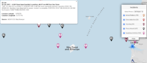 Read more about the article 23 Jan 2021 – A M/V have been boarded in position, abt 97 nm NW from Sao Tome