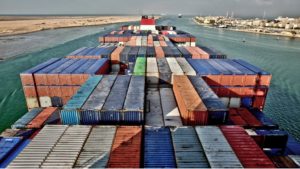 Read more about the article Egypt’s Suez Canal blocked by large container ship