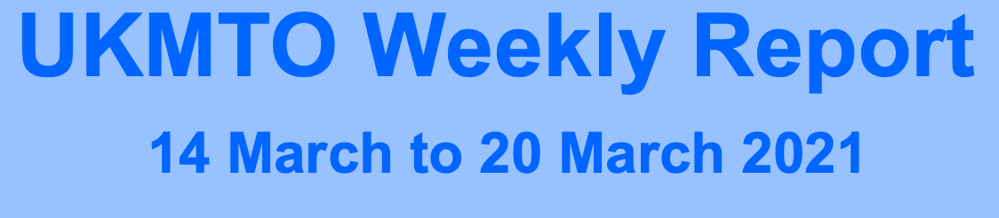Read more about the article UKMTO Weekly Report 14 March to 20 March 2021