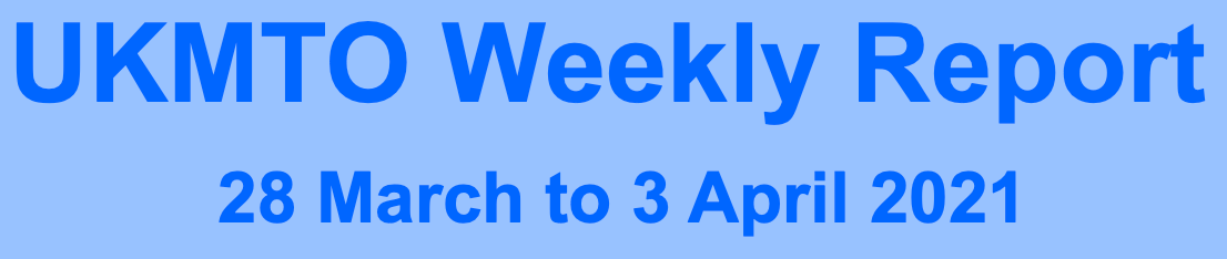 Read more about the article UKMTO Weekly Report 28 March to 3 April 2021