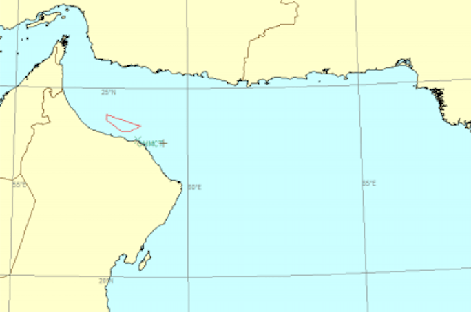 Read more about the article UKMTO NOTICE 003/APR/2021 – Navy Gunnery Exercise