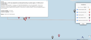 Read more about the article 07 June 2021 – A M/V was subjected to an attempted boarding in position approx. 210 NM south of Cotonou ,Benin