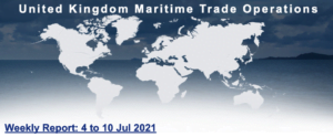 Read more about the article UKMTO Weekly Report: 4 to 10 Jul 2021