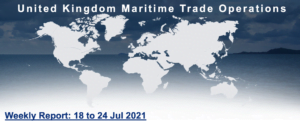 Read more about the article UKMTO Weekly Report: 18 to 24 Jul 2021