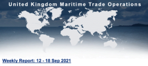 Read more about the article UKMTO – Weekly Report: 12 – 18 Sep 2021