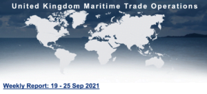Read more about the article UKMTO – Weekly Report: 19 – 25 Sep 2021
