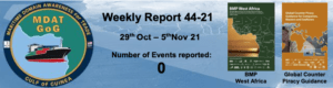 Read more about the article MDAT-GoG Weekly Report 29th Oct –05thNov 21