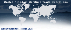 Read more about the article UKMTO – Weekly Report: 5 – 11 Dec 2021